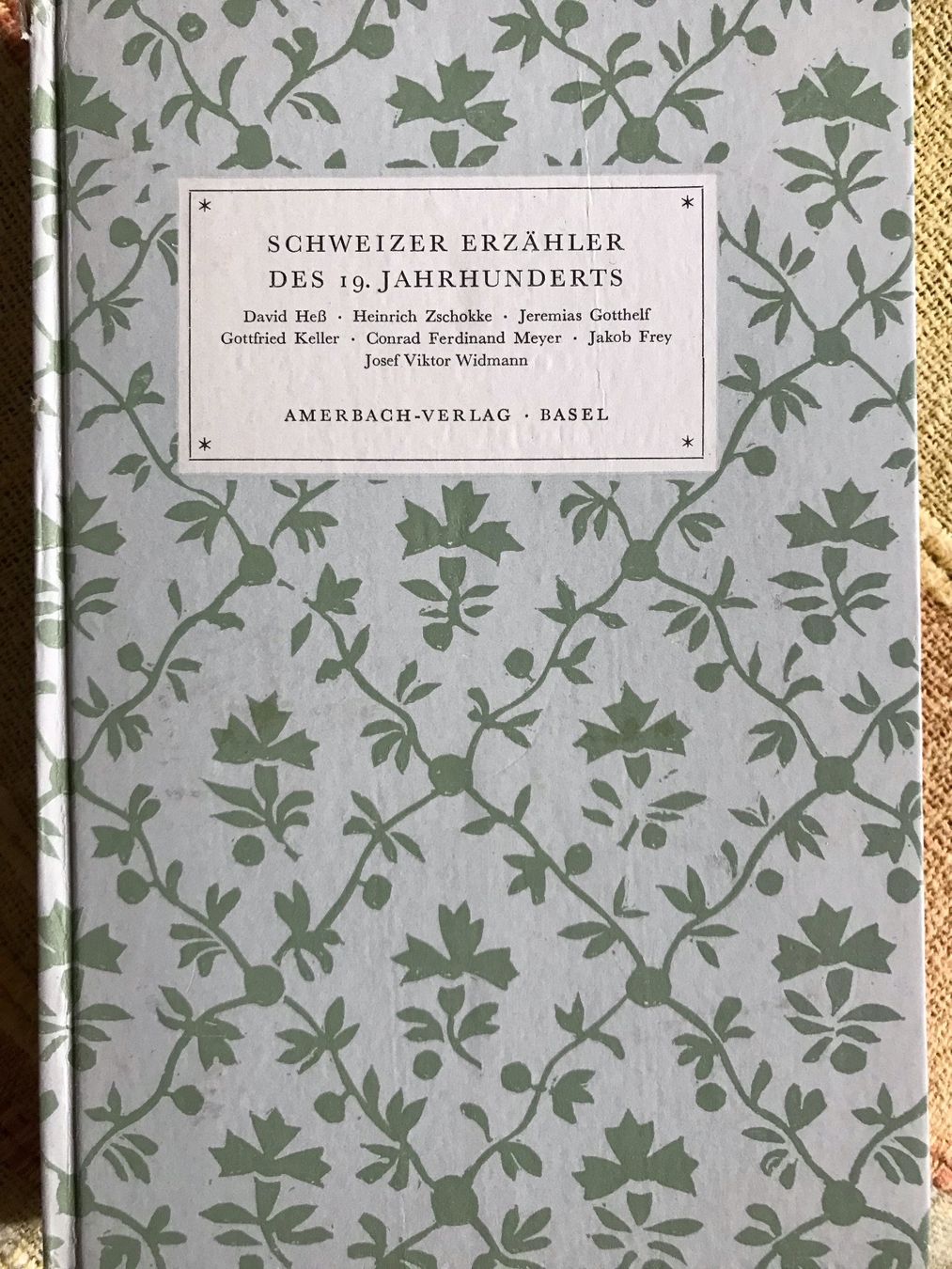 Libri: 4 ältere Bücher vom Amerbach-Verlag – Usato da Meilen venduto da Flockenwirbel 3