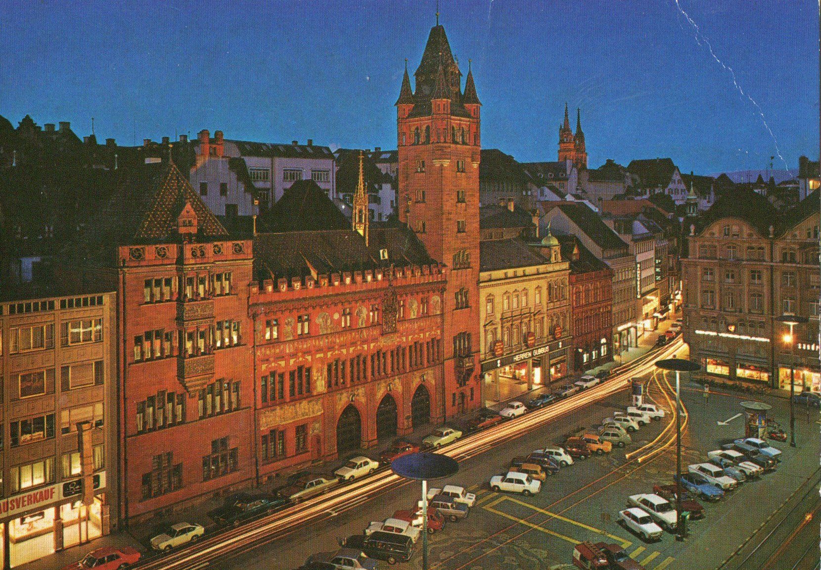 Cartes postales: Basel - Marktplatz mit Rathaus – Neuf (Voir description) à Melano par pisonsdro