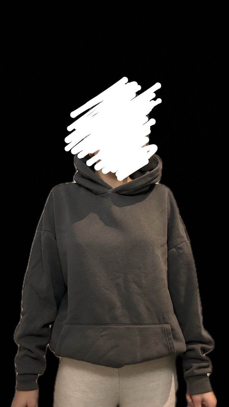 Maglioni & Felpe: Trendiger Hoodie, Oversize, Grau – Usato da Bern venduto da mirio.ic 2