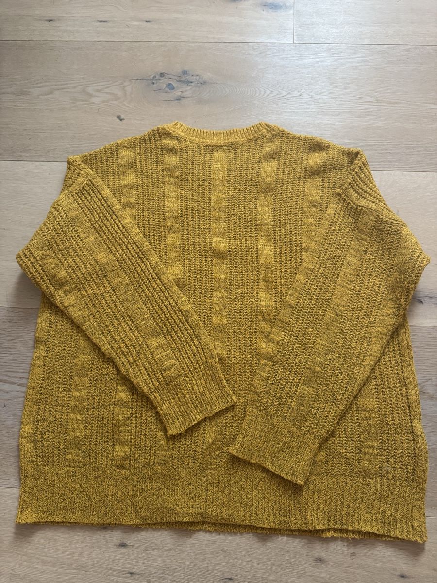 Maglioni & Felpe: Jacqueline de Yong Strickpullover, Grösse L, gelb – Usato da Winkel venduto da Schorley 1
