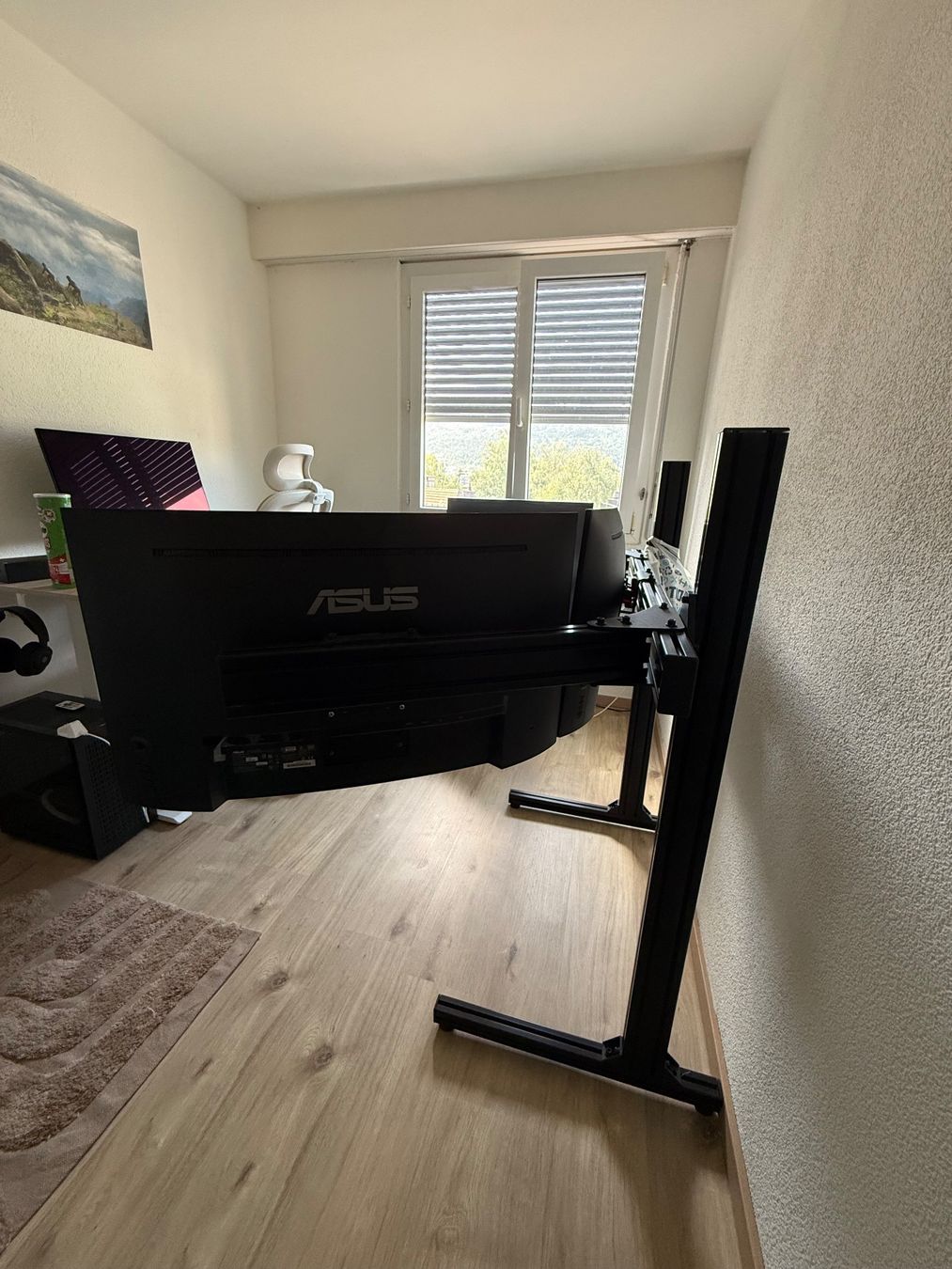 Asus Monitor: Triple 32 1440p sim racing with stand – Usato da Biel/Bienne venduto da dan_8jy8 1
