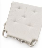 Lot de 4 coussins de chaise IKEA JUSTINA – naturel