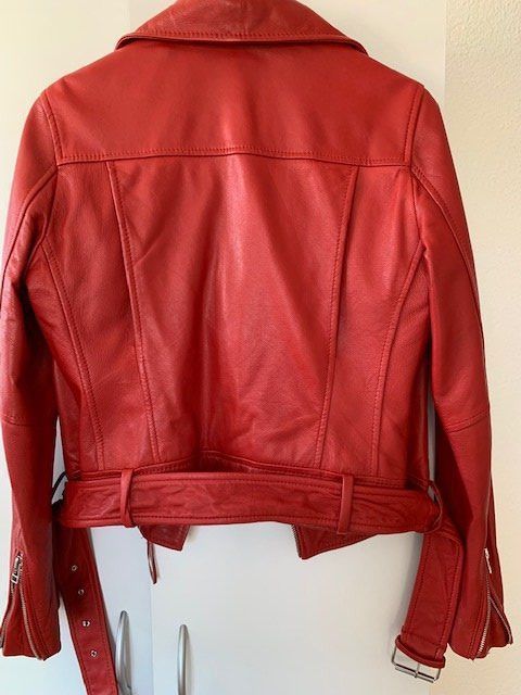 Stradivarius Giacche: Lederjacke rot - Stradivarius – Usato da Beinwil am See venduto da lixo45 1