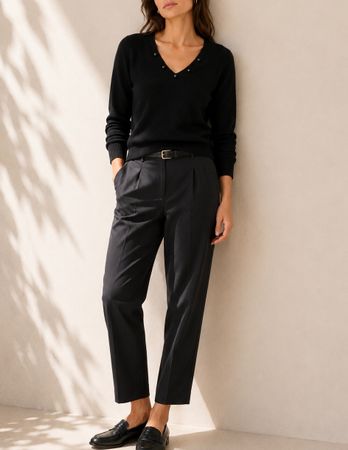 Tissaia 100% Cashmere Pullover - Gr.38/40