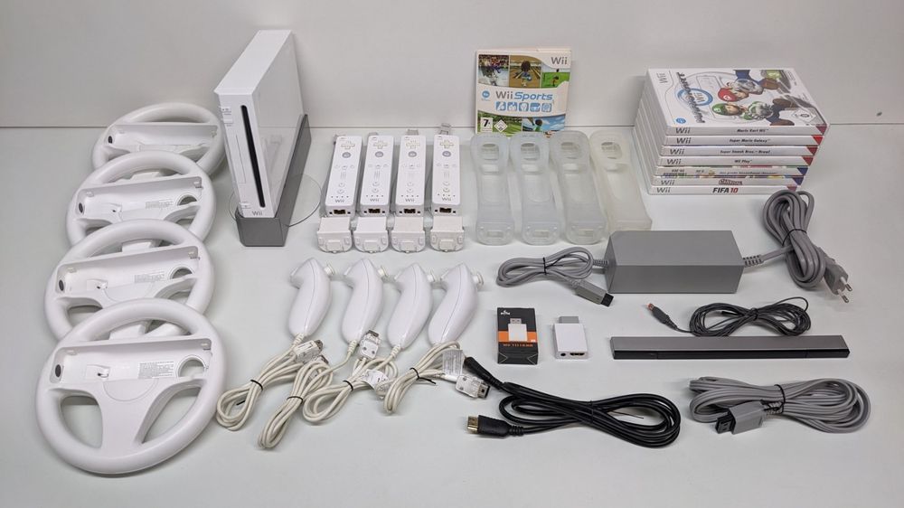 Grosses Wii Set für 4 Personen (HDMI) | Kaufen auf Ricardo