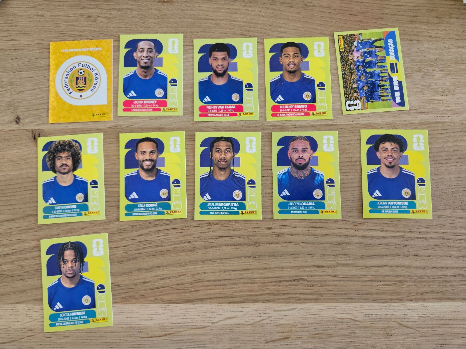 Panini Carte collezionabili: Panini WM 2026 CUW – Nuovo (secondo la descrizione) da Villars-sur-Glane venduto da Bolinot
