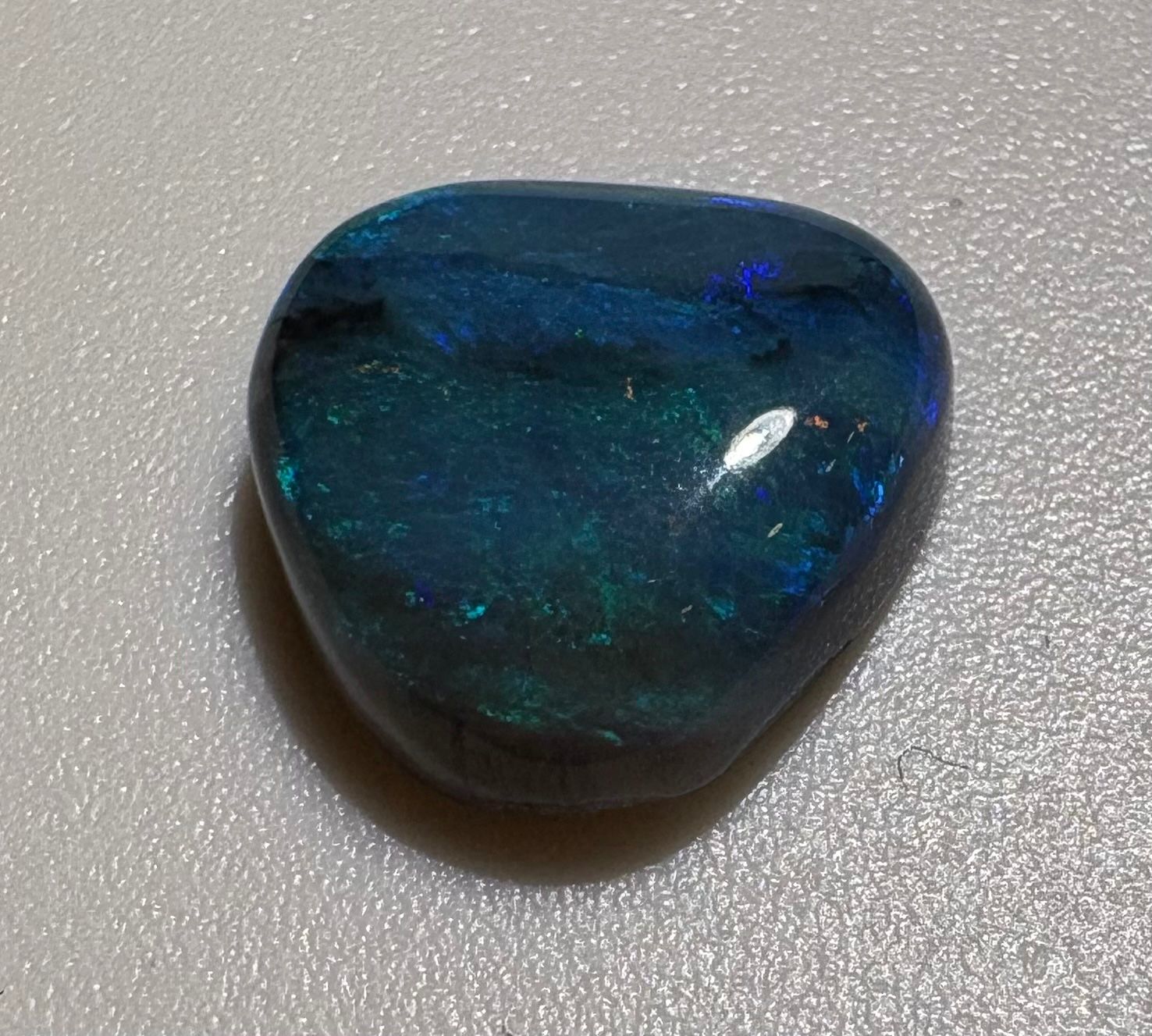 Pietre preziose: Australischer Black-Opal Lightning Ridge, Grösse ca.10mm!Top – Nuovo (secondo la descrizione) da Wilen b. Wil venduto da Tschirio 4