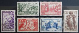 Franz. Guinea Kat. 121-126 * 1937