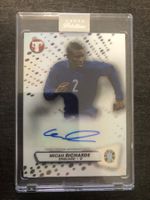 Topps Pristine Micah Richards England Encased Autogramm