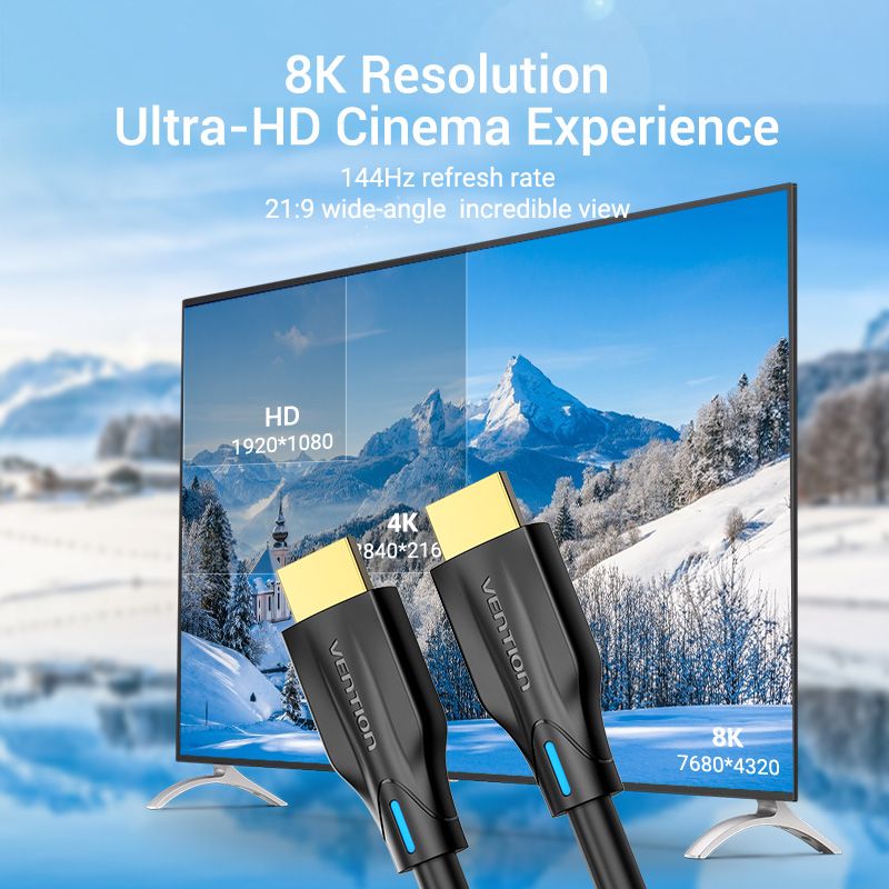 Cavi: HDMI 2.1 Kabel 1 Meter – Nuovo e nell'imballaggio originale da Dietlikon venduto da Salesmax 2