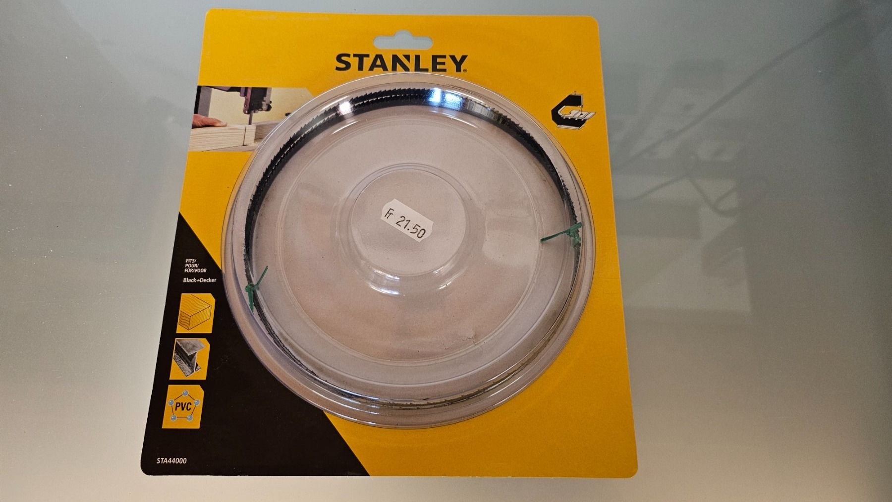 Seghe: Stanley Bandsägeblatt 1512 mm – Usato da Koppigen venduto da Bracher_Mail-House