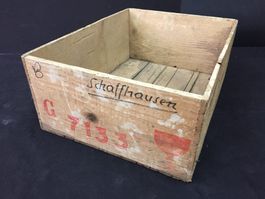 Vintage Holzkiste Antike Holz Kiste