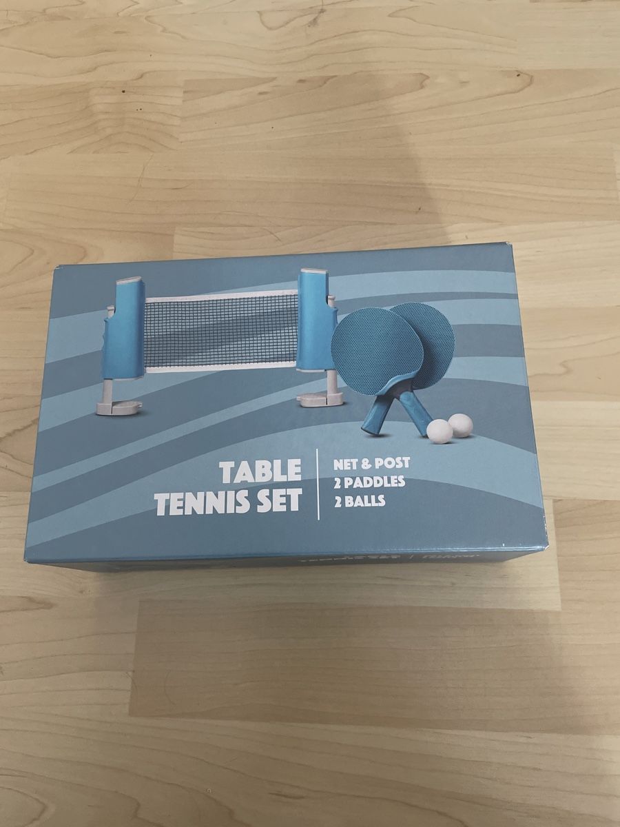 Giochi: Coop Neues Tisch Tennis Set – Nuovo e nell'imballaggio originale da Illnau venduto da cla_jqf8
