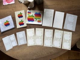 Original Apple Sticker Vintage Set Sammlerstücke