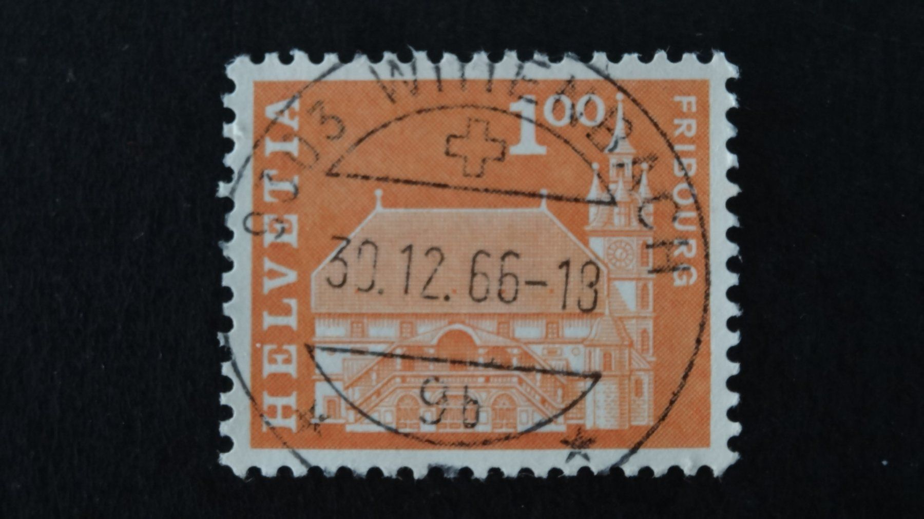 Tutti i francobolli: Vollstempel WITTENBACH  30.12.66   5 – Usato da Anwil venduto da larks