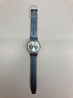 Swatch Uhr, blau "always early“, Sammlerstück