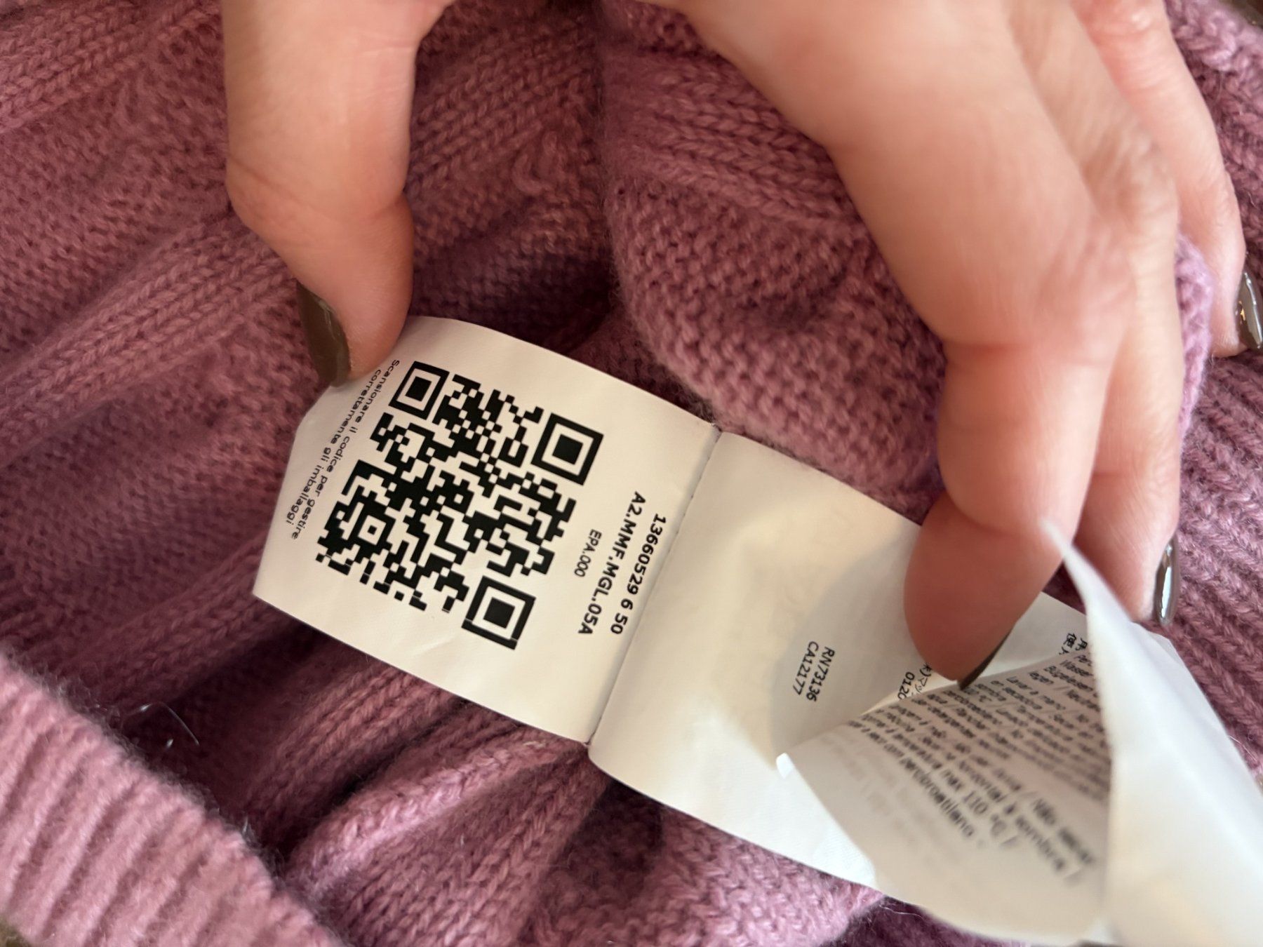 Max Mara Pullover & Sweatshirts: Max Mara Zopfstrick Pullover Mauve Kaschmir – Gebraucht aus Kreuzlingen von Jea_luxe 3
