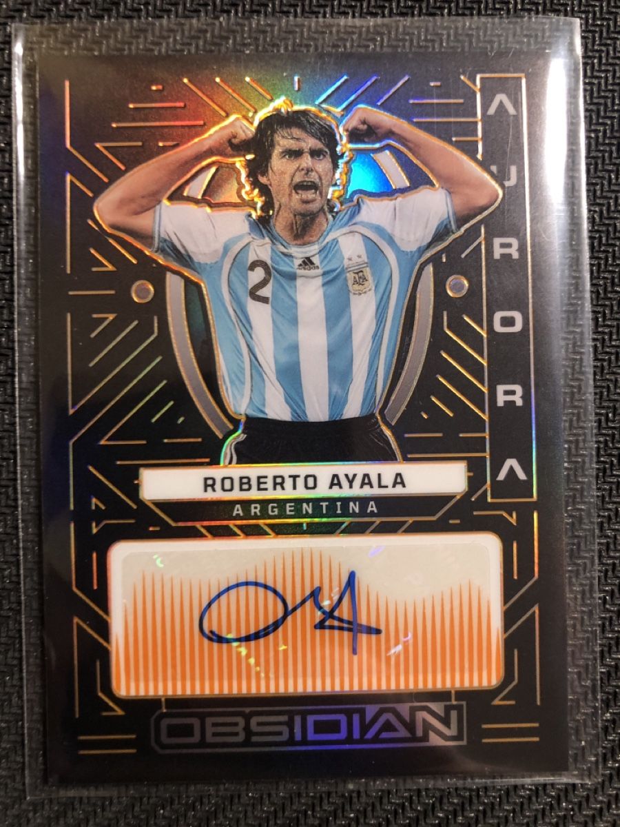 Panini Sammelbilder & Trading cards: Panini Obsidian Roberto Ayala Autogramm 06/75 – Gebraucht aus Wangenried von Garagara