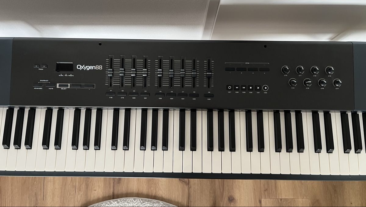M-Audio Musikinstrumente: M-Audio Oxygen 88 Midi-Keyboard mit Hammertechnik – Gebraucht aus Tägerschen von Danimmer 2