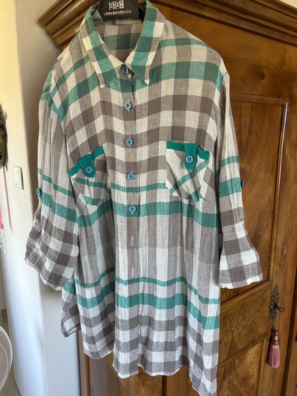Monnalisa Camicette: Bluse mit Top, Gr. 50 – Usato da Russikon venduto da Pebblybeach 2