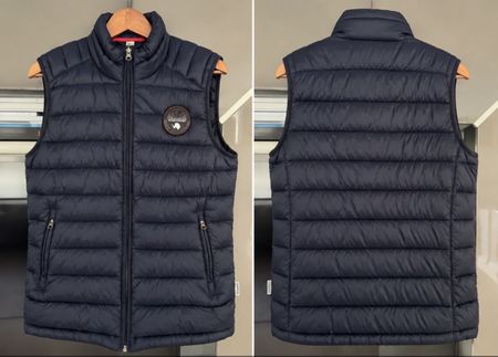Gilet teen Napapijri blu scuro taglia M