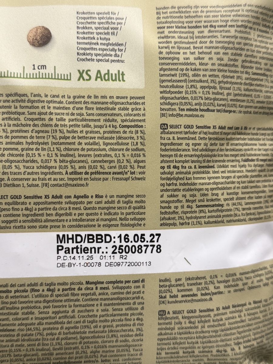 Cucce & Letti: Hunde Trockenfutter Select Gold – Nuovo e nell'imballaggio originale da Opfikon venduto da hetipeti 4