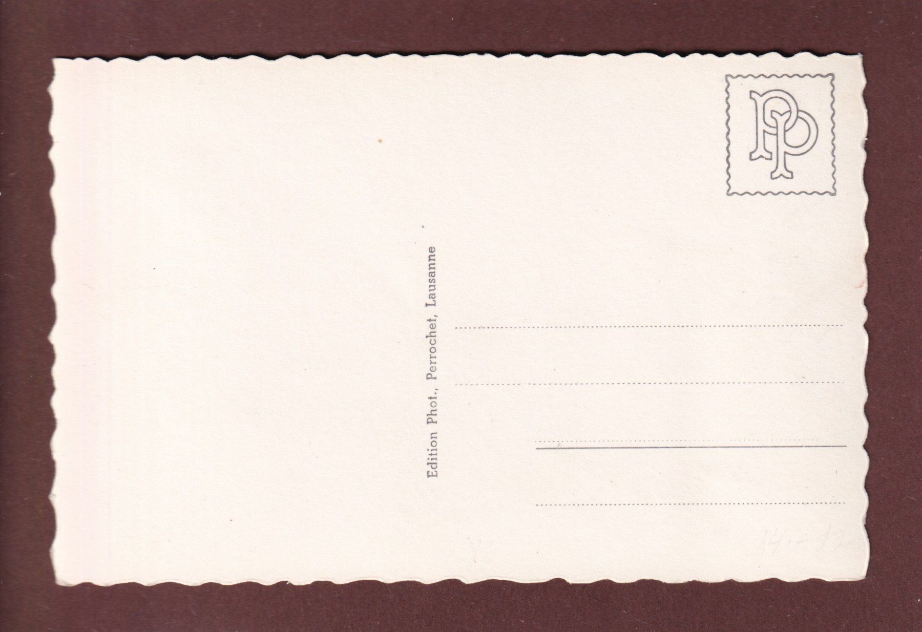 Cartoline postali: LE BOUVERET - Chapelle – Usato da Pully venduto da nicecards 1
