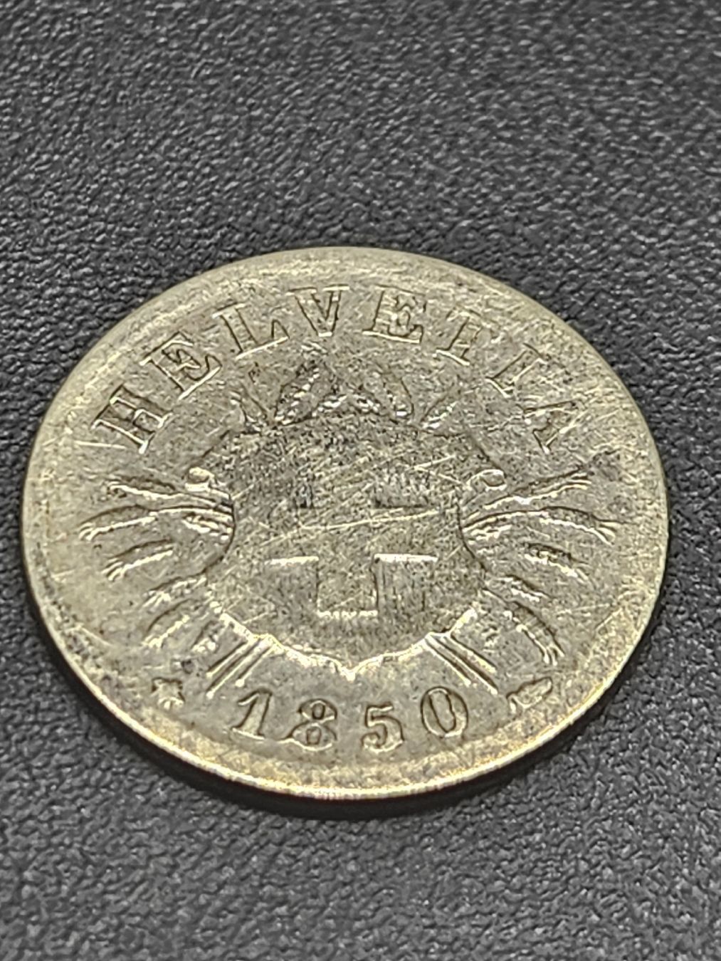 Tutti le monete: 5 Rappen 1850 – Usato da Pfäffikon ZH venduto da Melibol