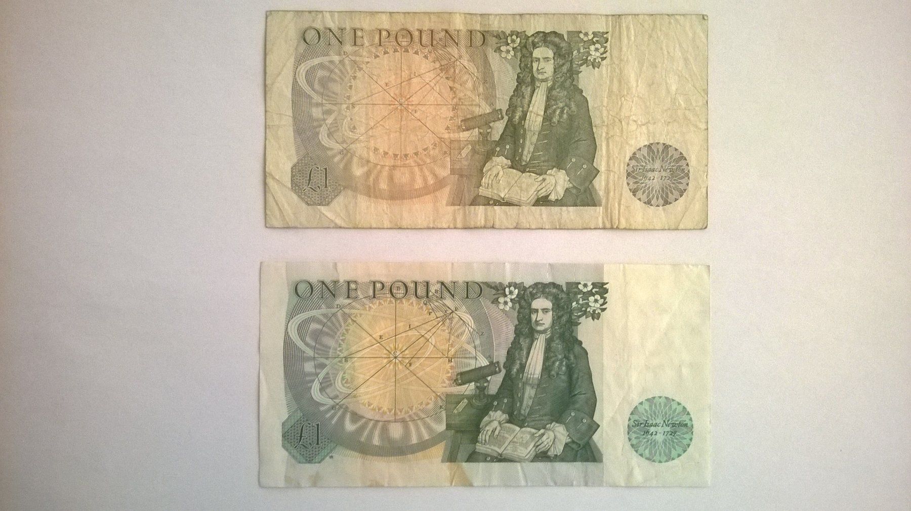 Banknoten: Billet banque Angleterre 1 Livre 1978/84 sign différente BE – Gebraucht aus Fontainemelon von cathare67 1