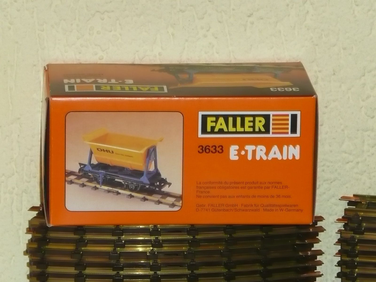 Faller Modelleisenbahnen: Faller Spur 0 " Messing Schienen mit Kipplore " – Gebraucht aus Kriens von Taurus12 3