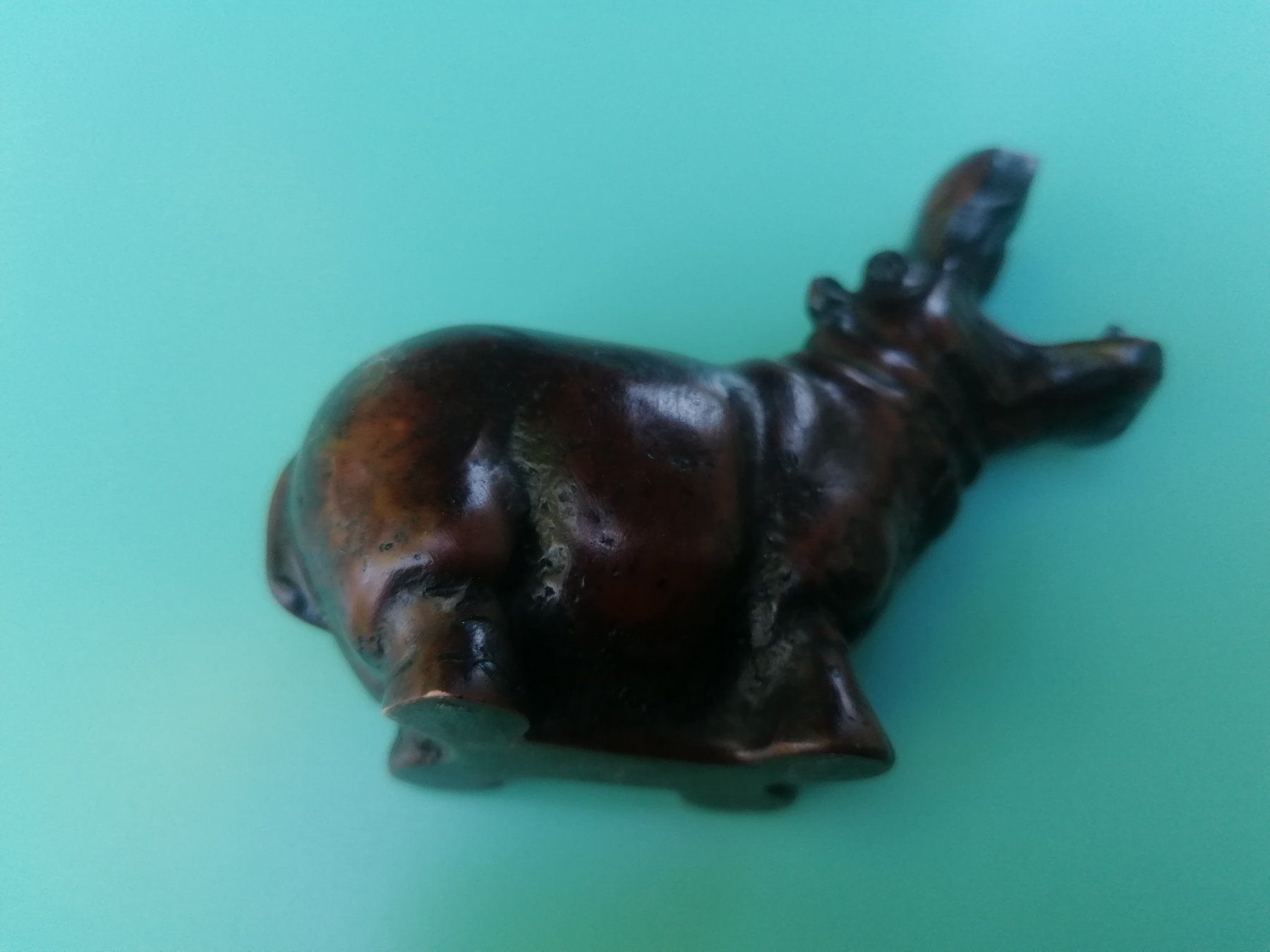 Statuette: Hippopotame / Nilpferd – Usato da Porrentruy venduto da Olifante 5