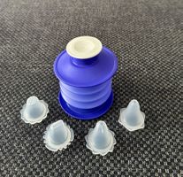 Tupperware Dekorierstift mit 4 Tüllen