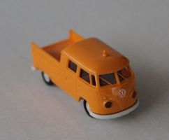 VW T1, Brekina, Pic-Up / Pritschenw., Doppelkabine, 1:87