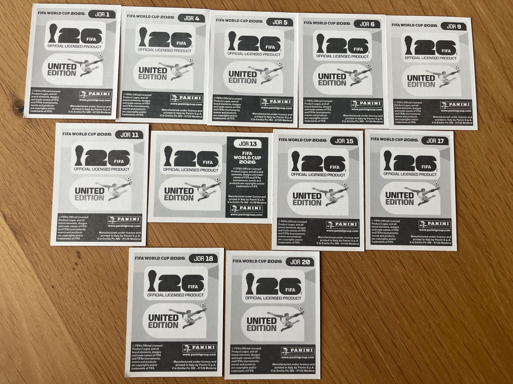 Panini Carte collezionabili: Panini WM 2026 Sticker Jordanien – Nuovo e nell'imballaggio originale da Luzern venduto da strandbar90 1