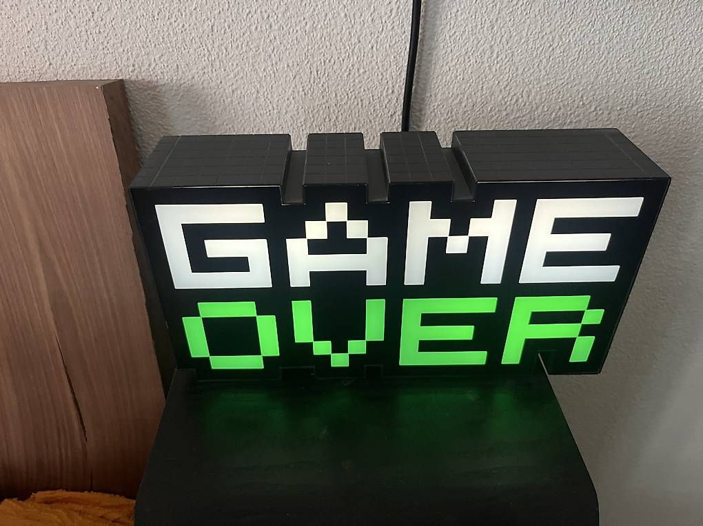 Lampes: Game Over Lampe – D'occasion à Neuenkirch par Waschbaerbauch 1