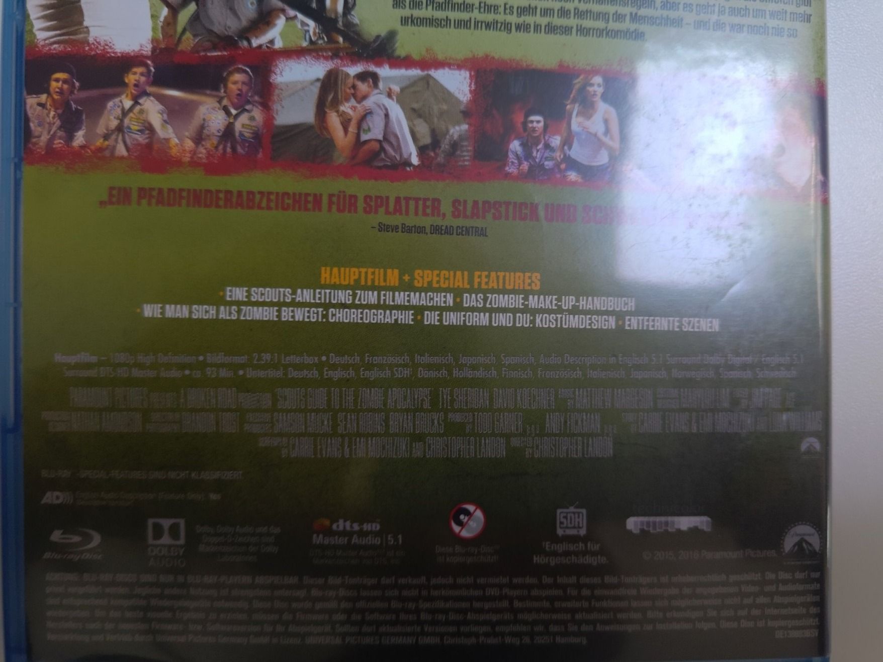 Tutti i DVDs: Scouts vs. Zombies – Usato da Liestal venduto da Kratzilla 3