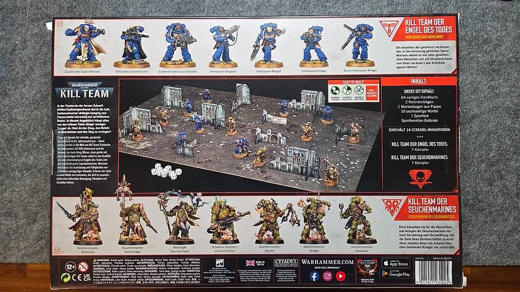 Kits de montage: Starterset Warhammer 40.000 Kill Team, Deutsch – Neuf avec emballage d'origine à Rothrist par Benj1990 1