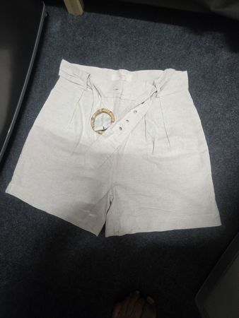 Shorts Guandolina Espagne Taille S Beige Taille haute 