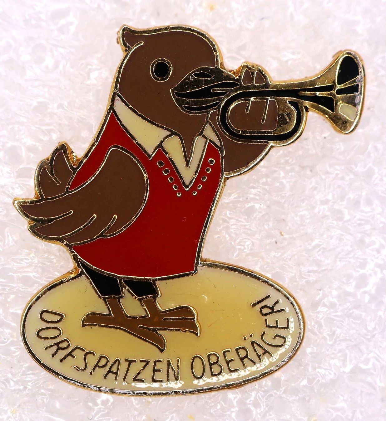Plaketten & Abzeichen: DORFSPATZEN  OBERÄGERI – Gebraucht aus Winterthur von Sammleroase