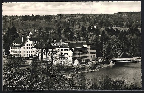Cartoline postali: Niederwil /AG, Gnadenthal, Ortsansicht a – Usato da Berlin venduto da bartko-reher