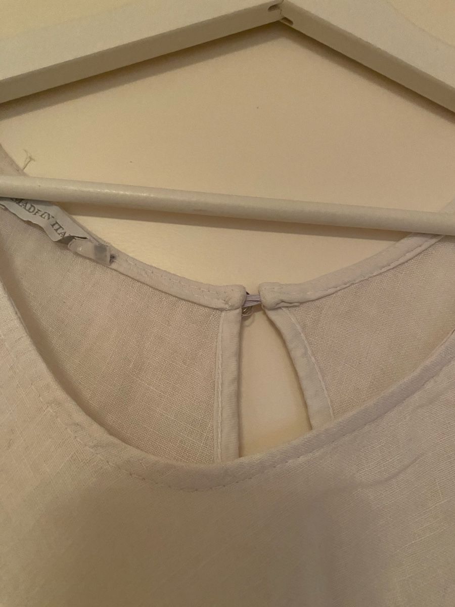 Top: Leinen Sommerbluse L/XL – Usato da Gümligen venduto da zeusone1 2