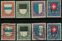 Pro Juventute 1922 postfrisch und gestempelt
