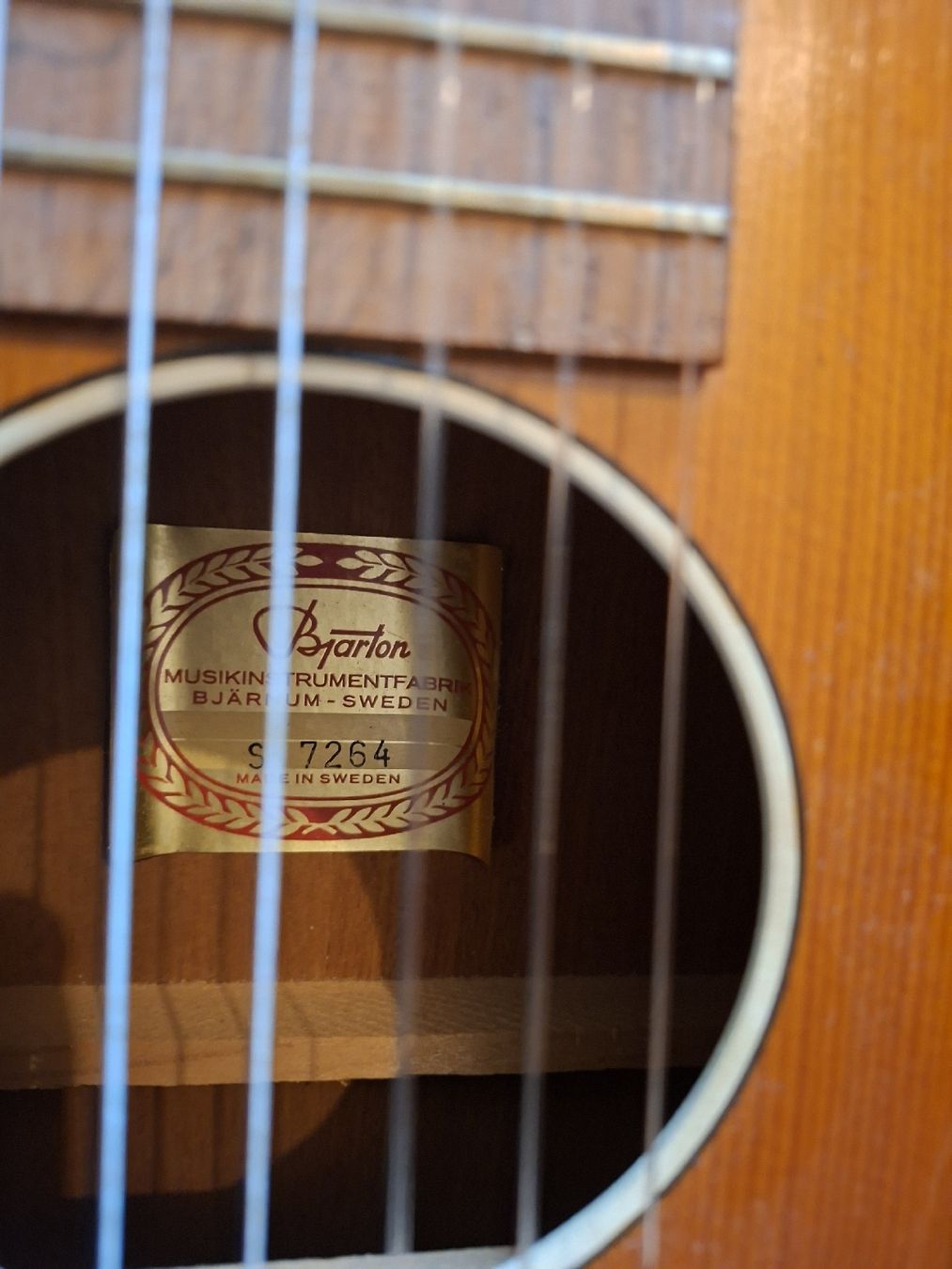 Musikinstrumente: Parlor Gitarre Bjärton sunburst – Gebraucht aus Remetschwil von littleredboots 7