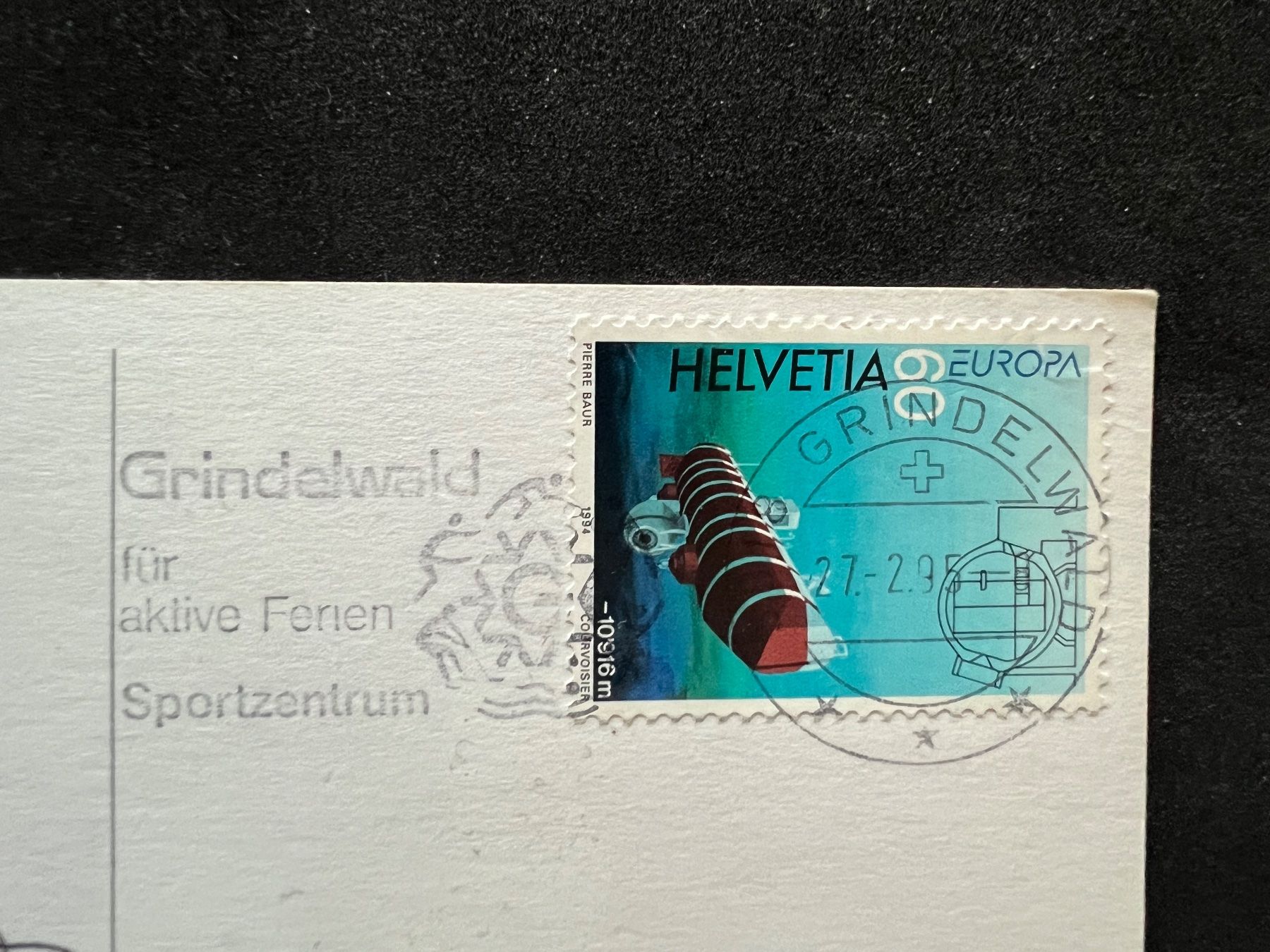 Cartoline postali: Eiger, Mönch, Jungfrau, Männlichen, Grindelwald – Usato da Widnau venduto da Brusi9 1