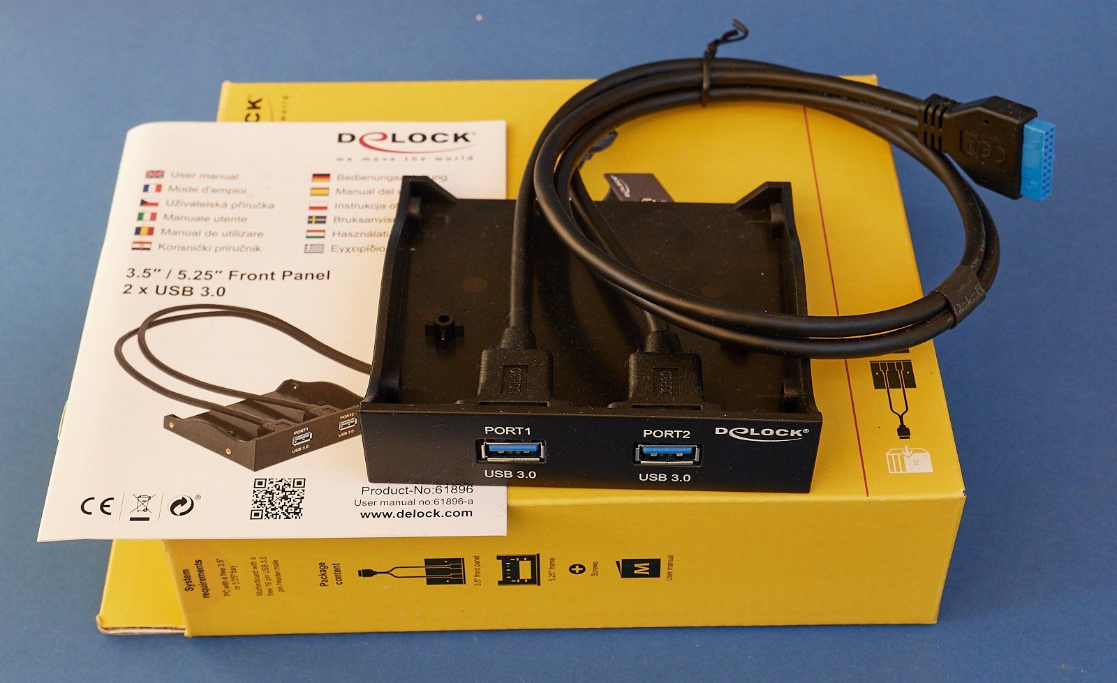 Elektronikbauteile: 3.5" Einschub mit 2 USB-3 Anschlüssen – Neu (gemäss Beschreibung) aus Zürich von oreip17