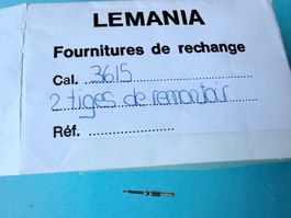 LEMANIA - Calibre 3615 - 1 Tige de remontoir