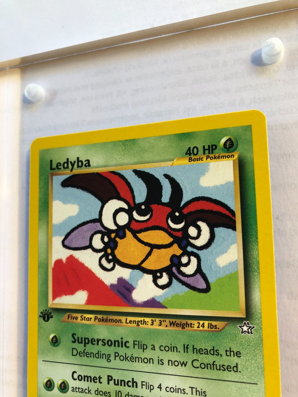 Sammelbilder & Trading cards: Ledyba 1st Neo Genesis - MINT - ab 1.- – Gebraucht aus Giubiasco von dan_pr8b 3
