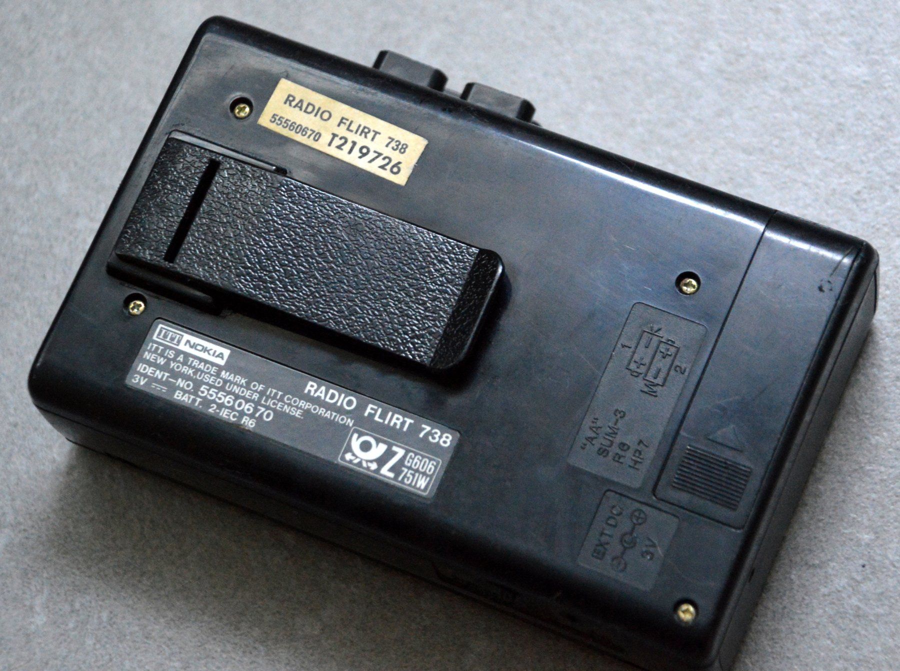 Tragbarer Mediaplayer: Walkman Nokia Radio Flirt 738 – Gebraucht aus Collonges von arashee 2