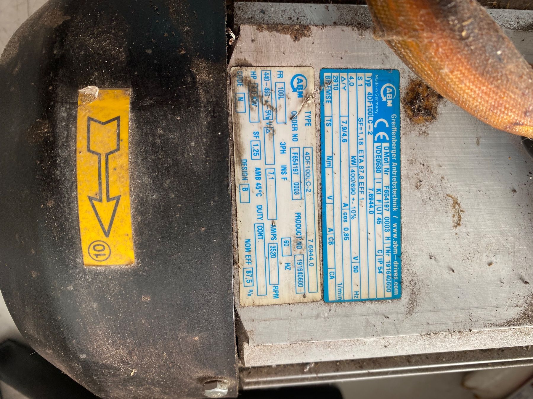 Kaeser Compressori: Kaeser Schraubenkompressor Motor – Usato da Mellingen venduto da TB1700 2