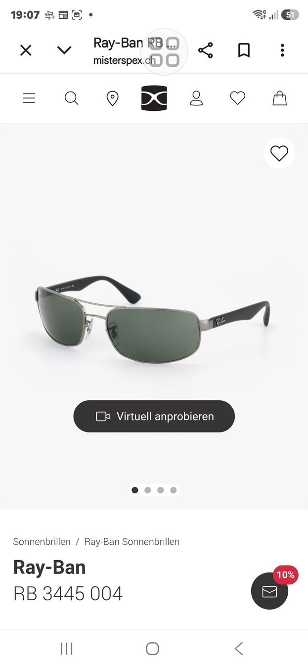 Ray-Ban Occhiali & Lenti: ray ban 3445 – Usato da Winterthur venduto da AJ2323 3
